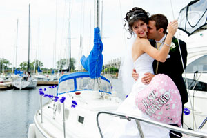Wedding Day on the Tartan 30