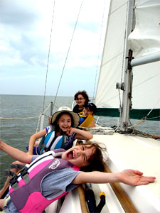 Sailing with the kids