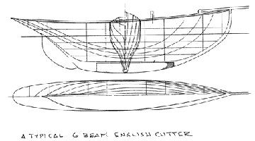 Typical 6 beam English cutter