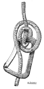 Carabiner hitch knot
