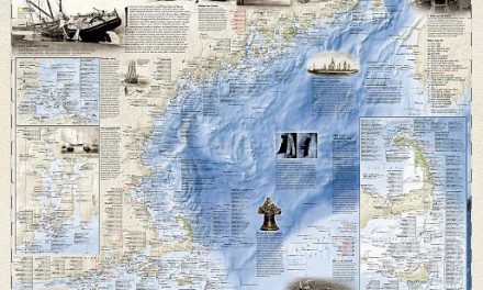 Shipwrecks of the Northeast A Wall Map by National Geographic: Review