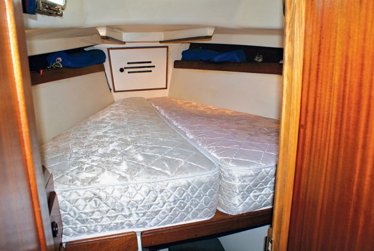 v-berth mattress topper