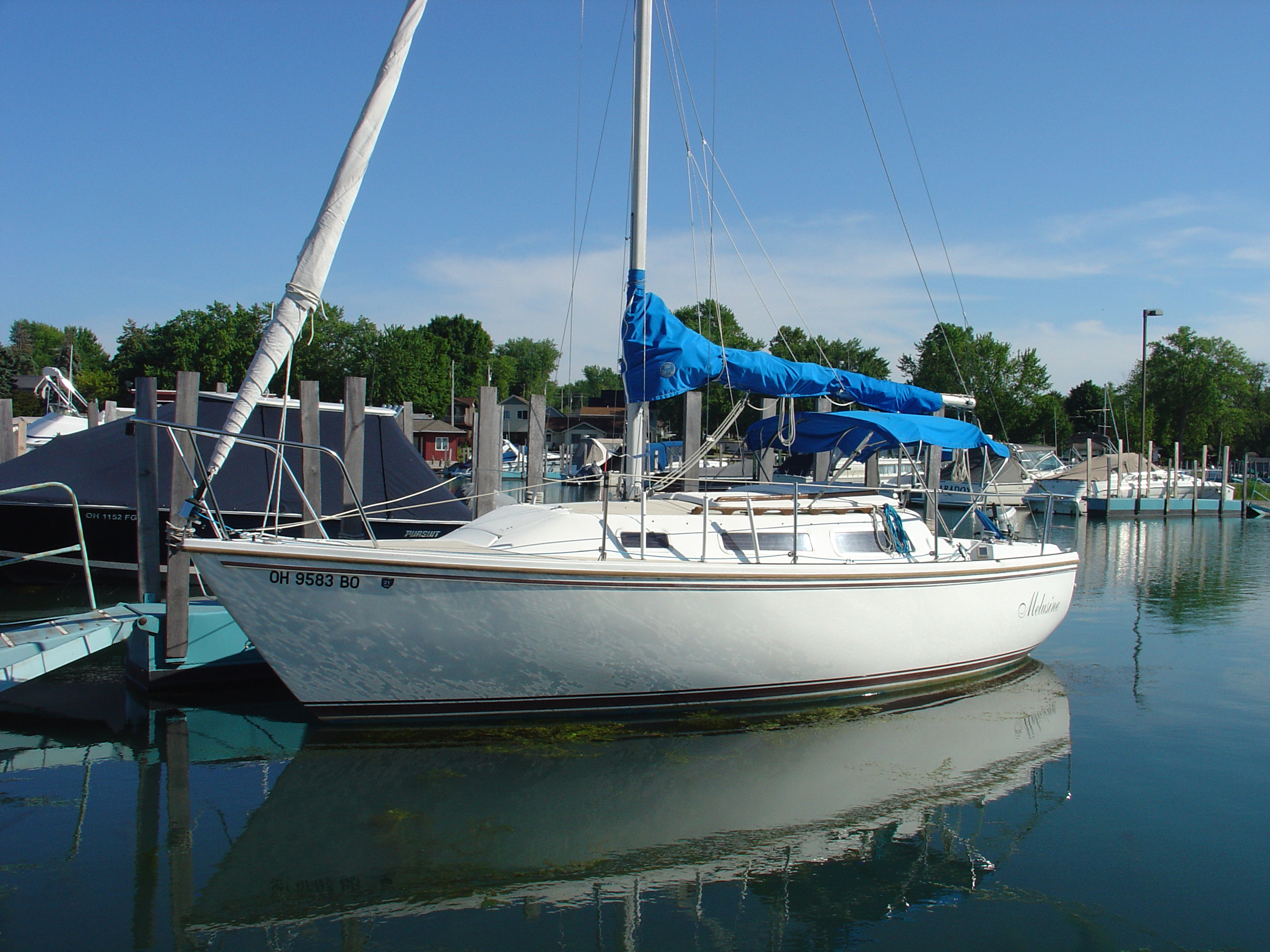 25 ft catalina sailboat