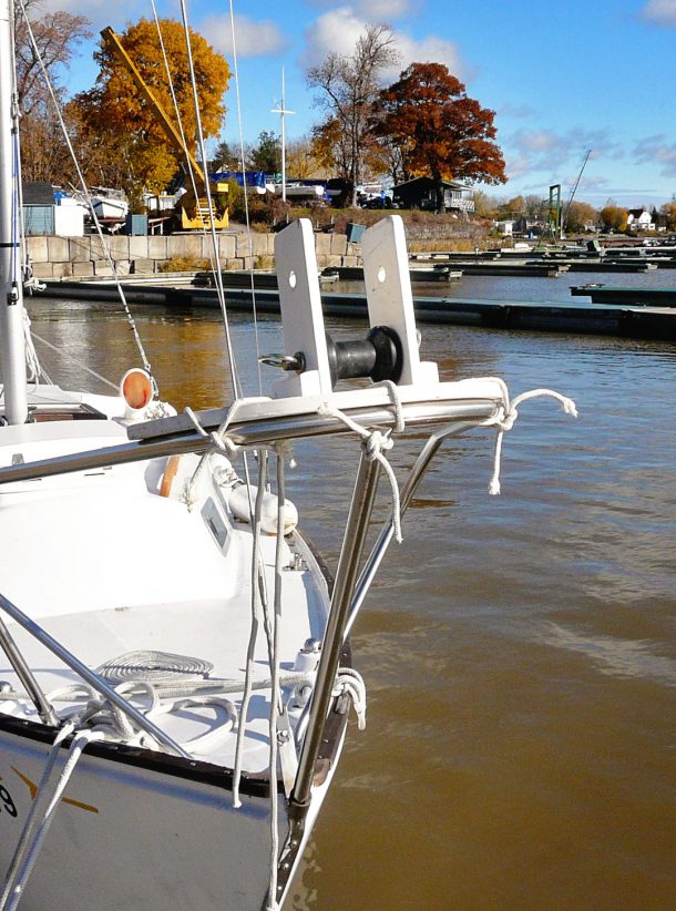 making a sailboat mast