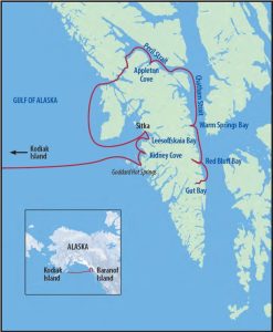 boat voyage chart