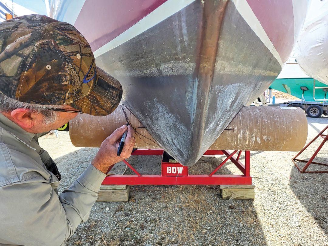 installing bow thruster sailboat
