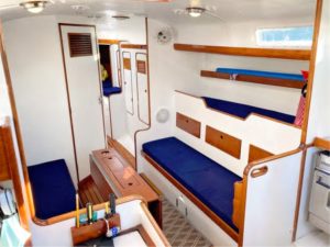 sailboat main cabin
