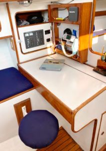 sailboat nav station