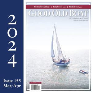 fixed gooseneck sailboat