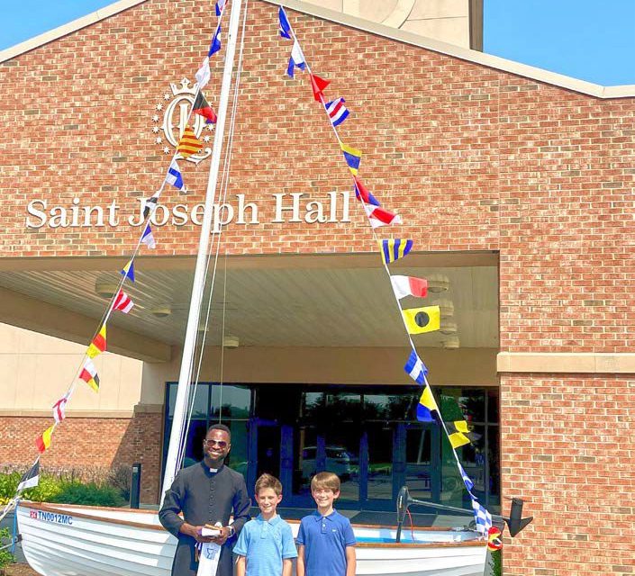 Twin Boys and a Boat
