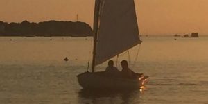 boat on water