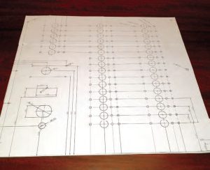 Making a full-scale drawing of the panel layout is immensely helpful for the steps to come.