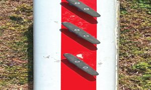 the mast andboom showed signs of corrosion on the outside, leading to fears of internal corrosion as well.