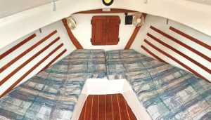 Owners say the berths are comfortable, if a bit narrow.