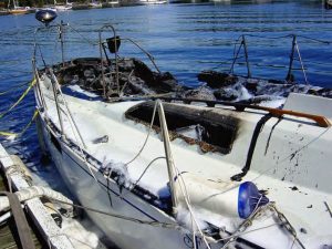 boat fire