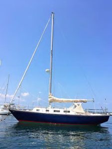 When David Sharp sold his Tartan 34C, the deal nearly fell through due to difficulties insuring the boat.