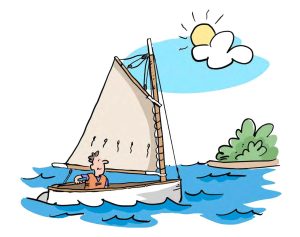 good old boat illustration