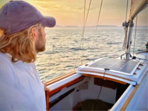 man on boat
