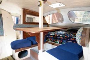 sailboat main cabin