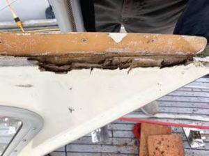 dodger base with damage