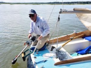 man on boat