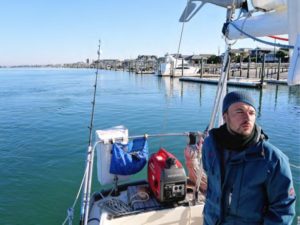 man on boat