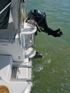 rear of boat