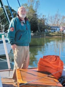 man on boat