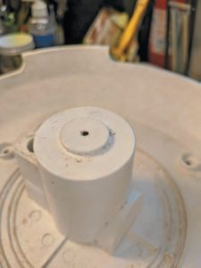 solar light motor housing
