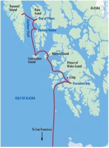 sailing map