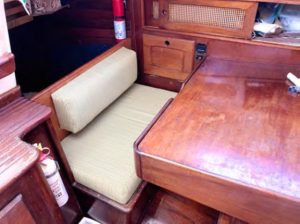 sailboat bench