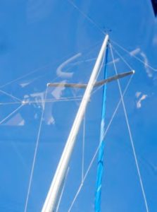 view of mast from window