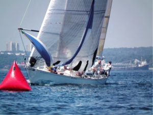sailboat on the water