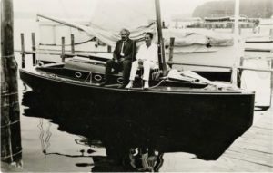 men on sailboat