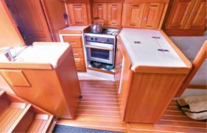 sailboat galley