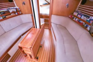 sailboat interior
