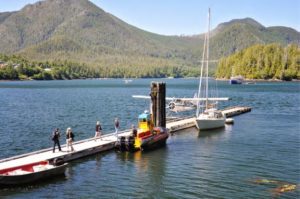 Hot Springs Cove dock