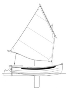 Annabelle Skiff Standing Lugg Rig