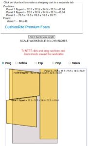 Sailrite Foam Nesting