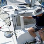 man on sailboat