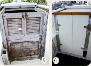 before and after companionway dropboards