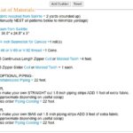 Sailrite cushion calculator