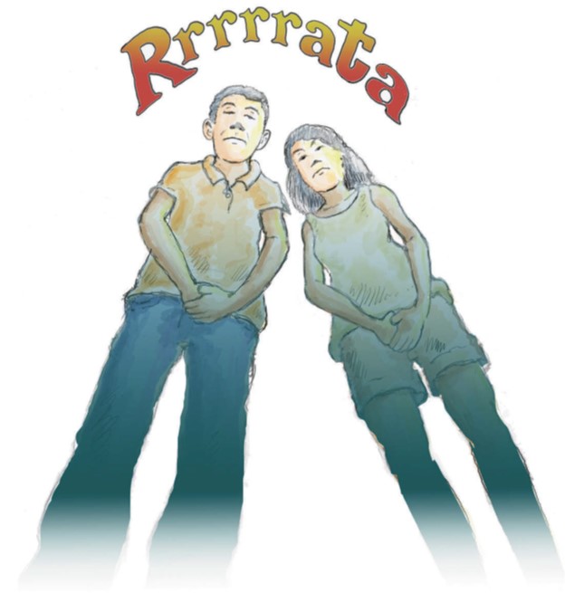 illustration of couple