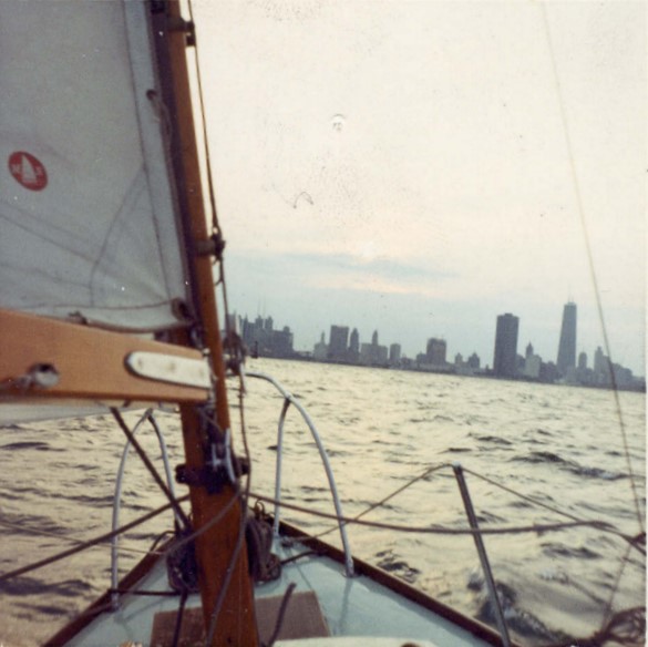view from a sailboat