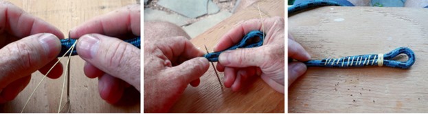 sewing a splice