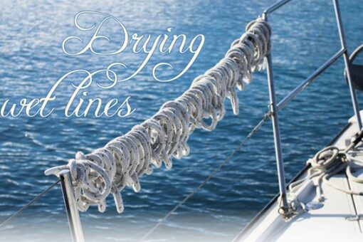 lines drying on lifeline