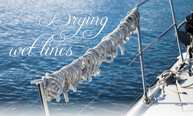 lines drying on lifeline