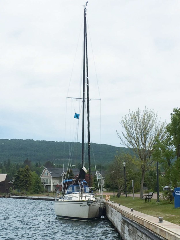 sailboat docked