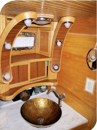 boat sink