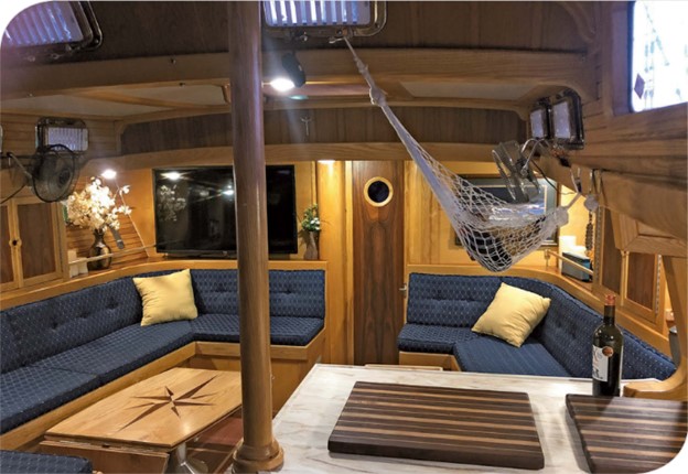 boat interior